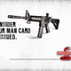 Bushmaster Man Card marketing campaign